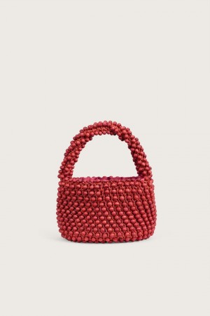 Tote Cult Gaia Cora Mini Czerwone | JG2301789