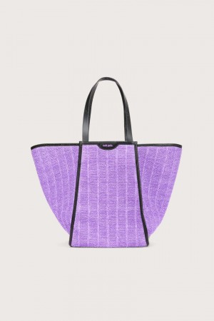 Tote Cult Gaia Sadie Głęboka Fioletowe | DA0473815