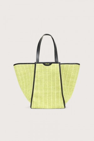 Tote Cult Gaia Sadie Żółte | FU8372596